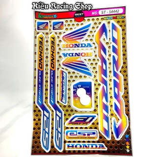 Tem chữ nổi titan decal candy cao cấp vario, winner, wave a, sirius, exciter