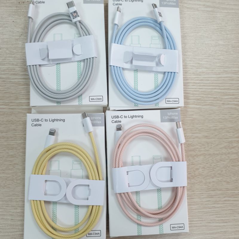 Cáp sạc nhanh 20w/cáp sạc dù 20w sạc nhanh.bảo hành 12 tháng