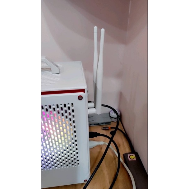 Anten 6dBi 2.4Ghz Chuẩn Sma Chính Hãng Lấy Từ Wifi Zyxel Ra Dùng Cho Các Thiết Bị Thu Phát Wifi