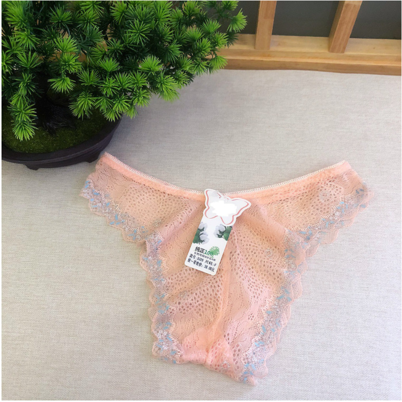 Quần lót nữ ren mềm mại thoáng khí kiểu dáng sexy gợi cảm mẫu mới giao màu ngẫu nhiên | BigBuy360 - bigbuy360.vn