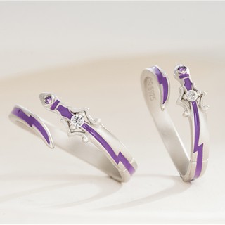 Nhẫn bạc S925 nhẫn tử điện GIANG TRỪNG TRẦN TÌNH LỆNH đeo tay nam nữ Ma Đạo Tổ Sư