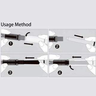 Combo 20 Ống mực bút máy các màu đầu mở to/nhỏ dài 5cm