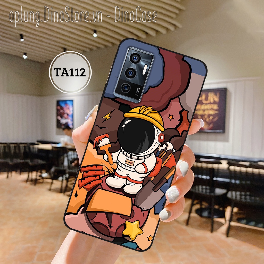 Ốp lưng điện thoại Vivo V23E - Vivo V23 5G - Ốp lưng Vivo hình phi hành gia vũ trụ among us đáng yêu.