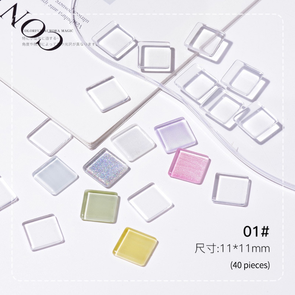 Set thẻ trưng bày màu sơn móng tay nghệ thuật ANNIES thủy tinh trong suốt gợn sóng tiện lợi