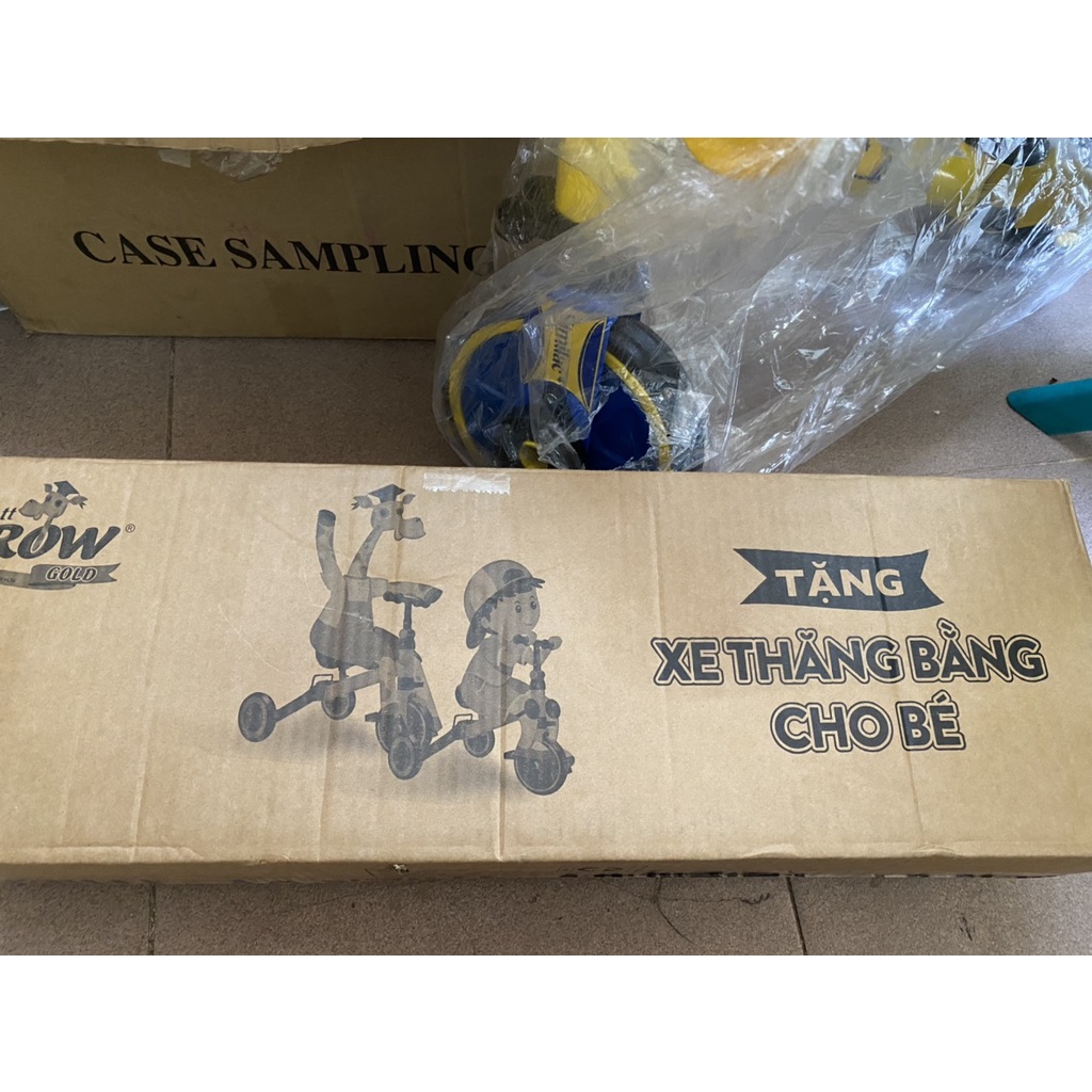 XE THĂNG BẰNG CHO BÉ QUÀ TẶNG SỮA GROW