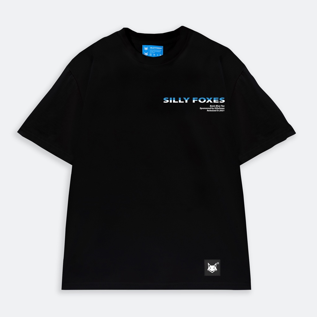 Áo Thun Basic Blue Tee Silly Foxes - SLF0008