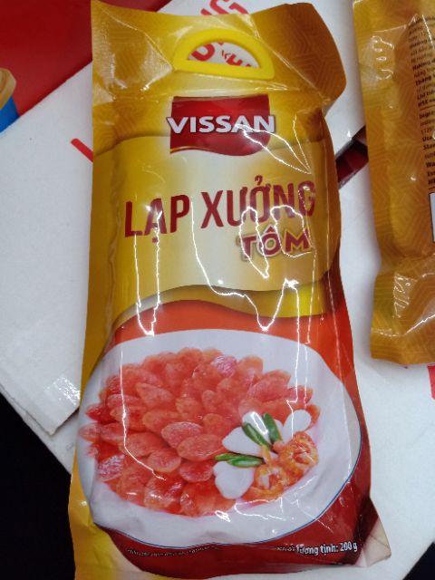 LẠP XƯỞNG TÔM VISSAN GÓI 200G