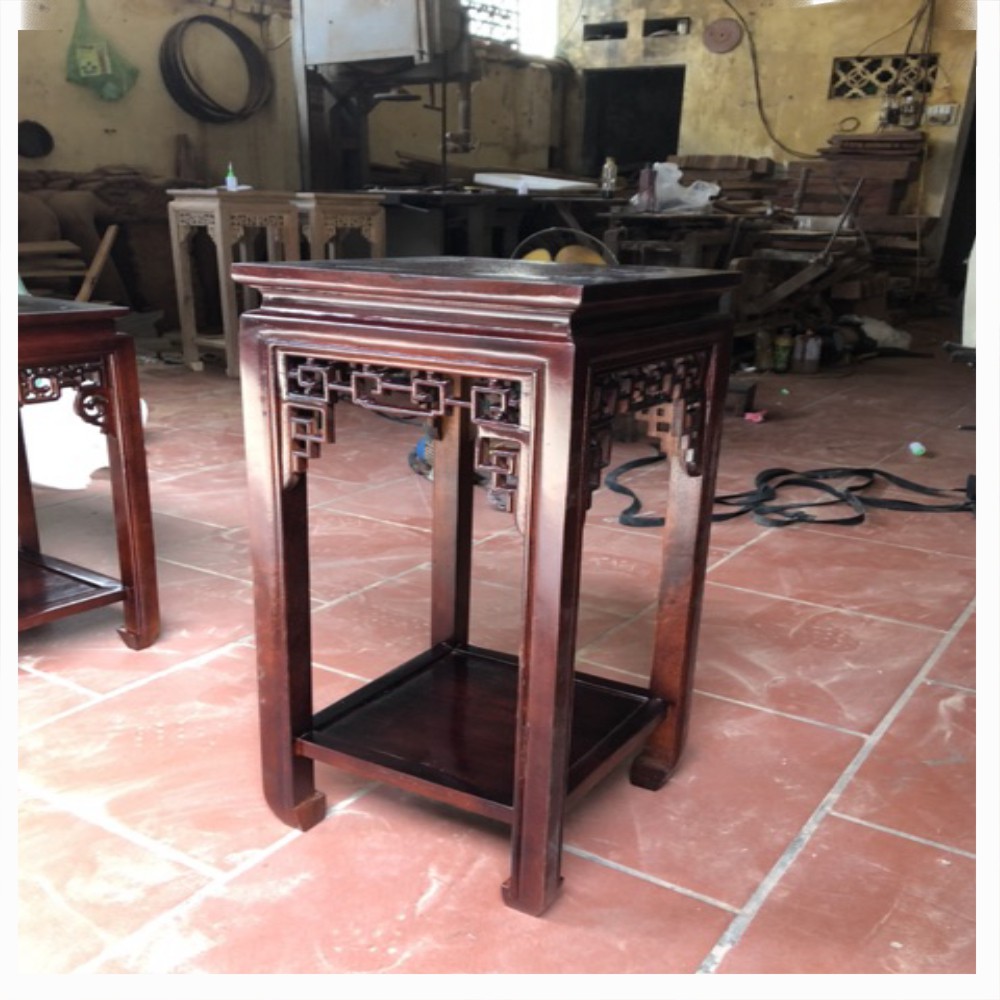 Đôn vuông gỗ lim giá rẻ vuông 30 cao 80cm