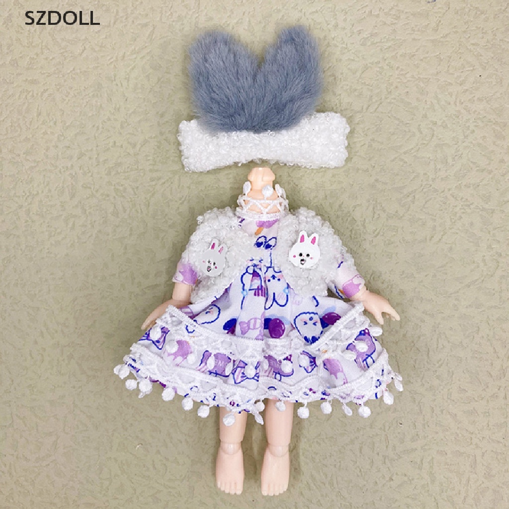 Bộ Đồng Phục Thời Trang Dành Cho Búp Bê 16-17cm Ob11 1 / 8 Bjd