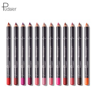 Hộp 12 thỏi son PUDAIER chất nhung lì trang điểm chống nước