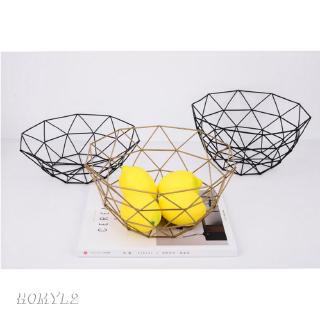 Fruit Basket Durable Metal Fresh Fruit Baskets Apple Oranges Storage Bowl L