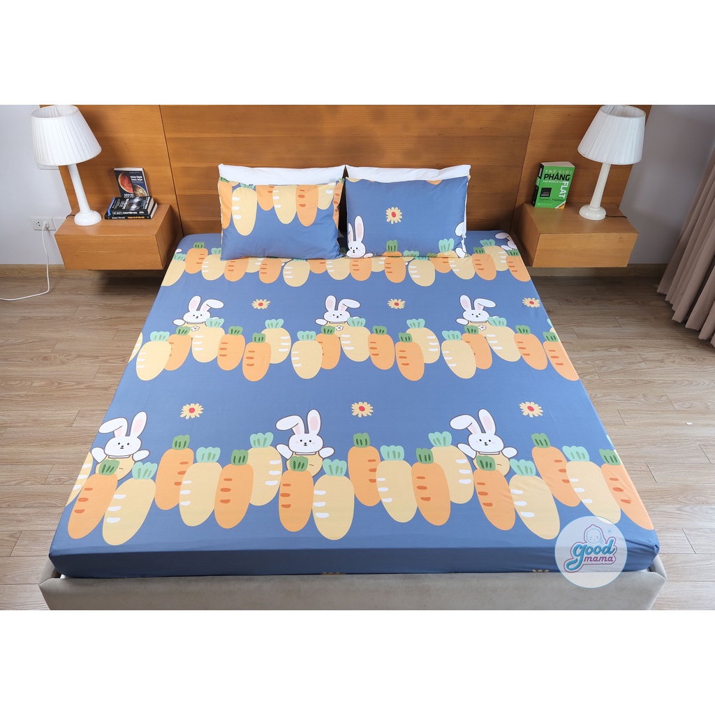 Ga chống thấm goodmama cao cấp 4 mùa 100% cotton (ko vỏ gối) | BigBuy360 - bigbuy360.vn