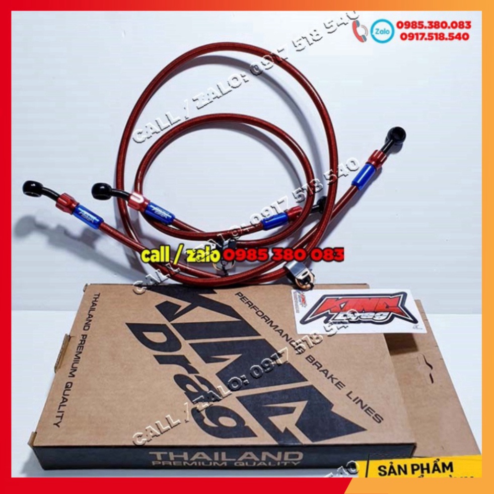 Dây dầu King Drag Thailand đầu nhôm CNC xoay 360