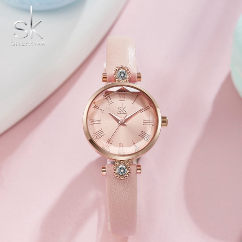 Đồng hồ dây da Shengke K9009 | BigBuy360 - bigbuy360.vn