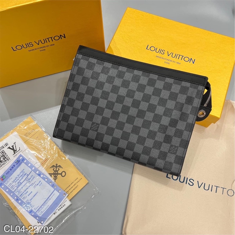 Túi cầm tay lv, túi kẹp nách, tad nam [ Hàng fullbox, Ảnh shop chụp thật]