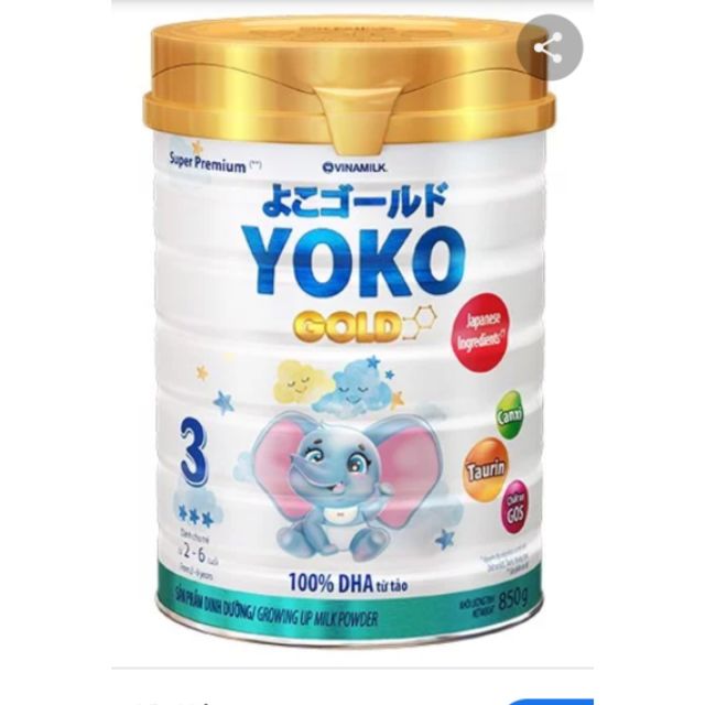 Sữa Yoko Gold 3 850g