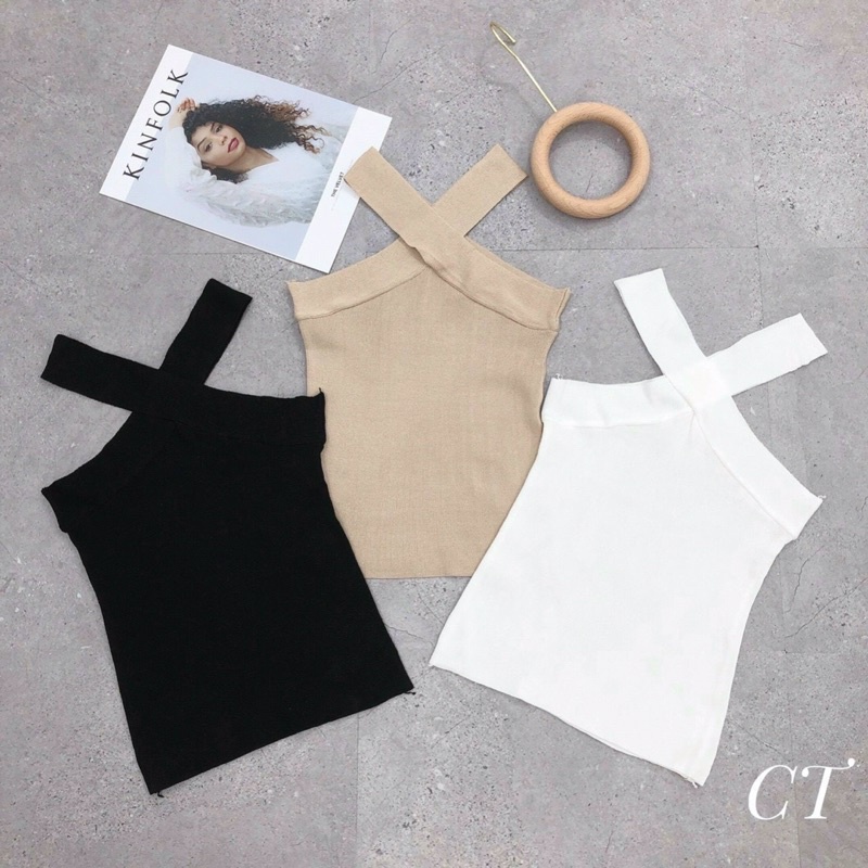 ÁO KIỂU CỔ YẾM CHÉO DÂY ĐIỆU ĐÀ ALOHASHOP91