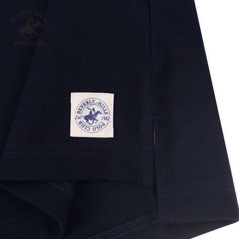 Beverly Hills Polo Club - Áo polo Ngắn tay Nam Regularfit Navy NV- BHPC PMRSS20TL064