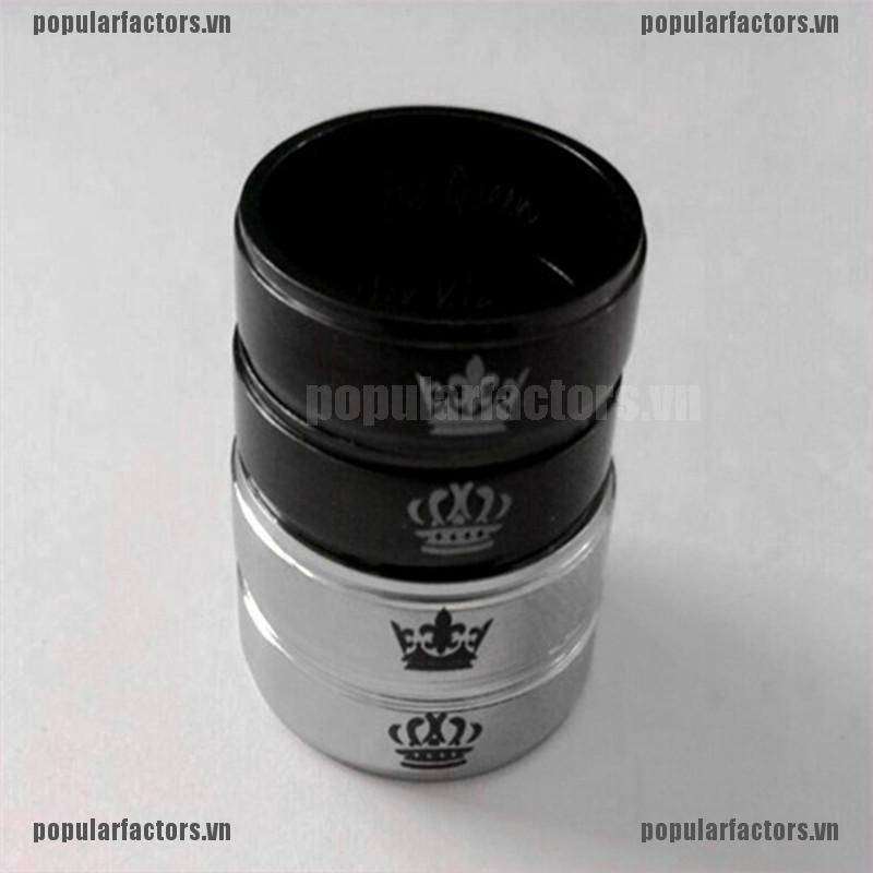 Nhẫn Kim Loại Khắc Chữ His QUEEN / HER KING