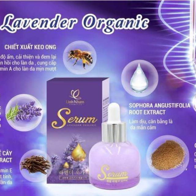 Serum lavender organic