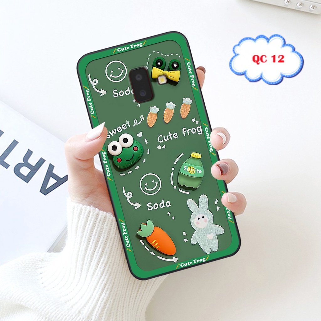 Ốp Samsung J6 2018 / J6 Plus / J6+ in hình hoạt hình cute, dễ thương , đáng yêu
