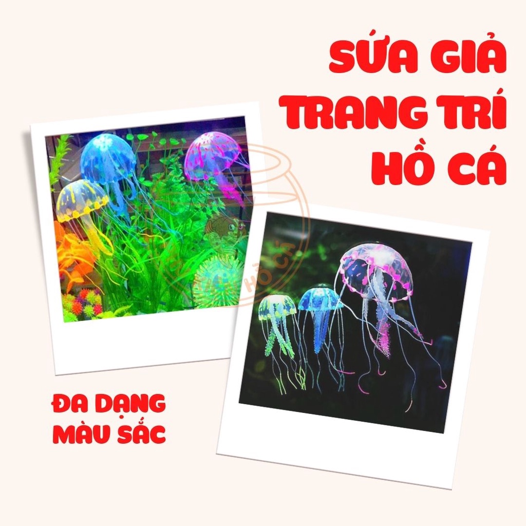 Sứa giả trang trí hồ cá