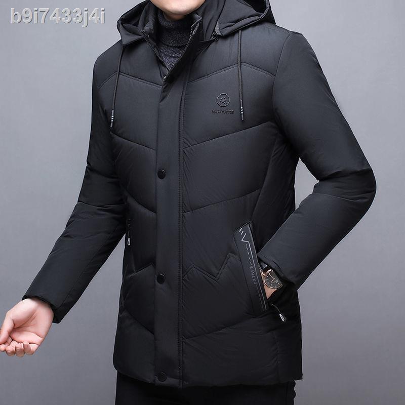 ❀ Áo khoác nỉ nam ấm áp mùa đông, bố, nam, trung niên trở lên dày dặn cho người và già