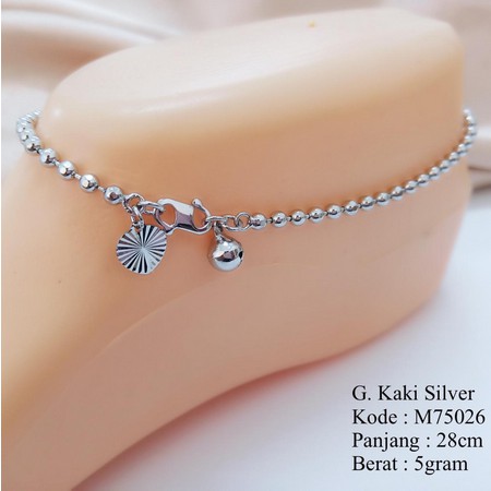 Lắc Chân Mạ Vàng Cỡ Lớn M75026