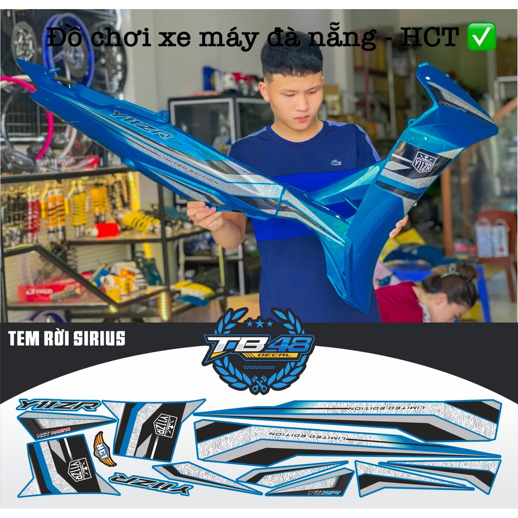 Tem Sirius Y11zr xanh lục bao và Xanh GP