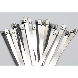 Dây thít inox 304 dài 40cm (rộng 4.6 mm x dài 400 mm)