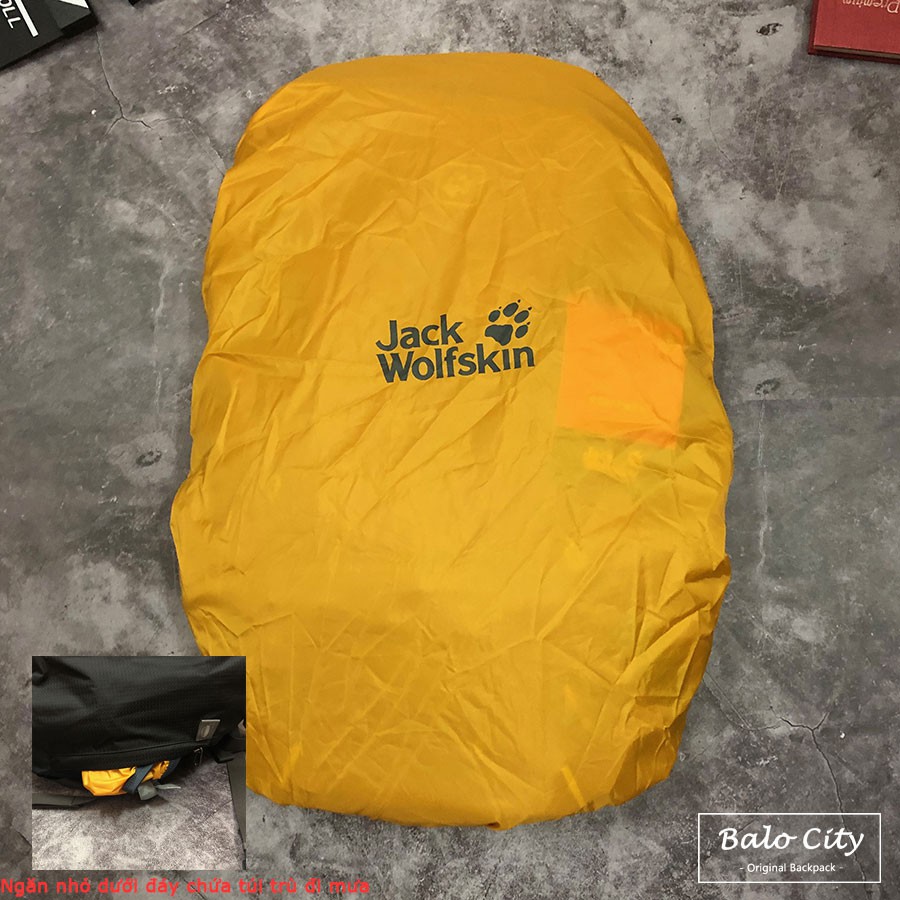 Balo leo núi, balo du lịch Jack Wolfskin Moab Jam 30 Kèm Áo Mưa Balo