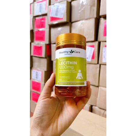 Mầm Đậu Nành Healthy Care Super Lecithin 1200mg