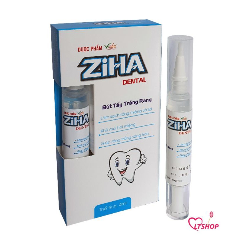 Bút tẩy trắng răng Ziha Denta giúp sạch răng, giảm sâu răng và hôi miệng