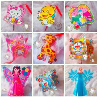 lồng đèn bằng nhựa có đèn nhạc trung thu