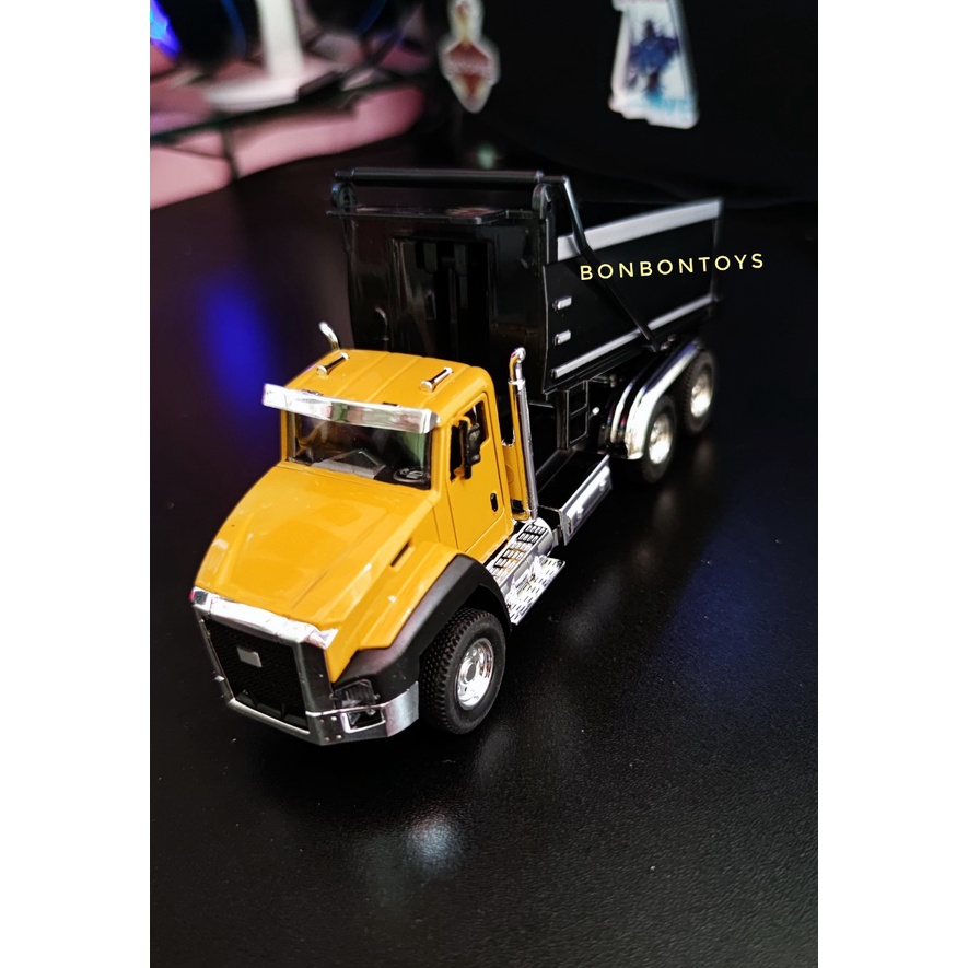 Đồ chơi Combo bộ 3 xe ô tô trẻ em xe lu , xe trộn ,xe chở hàng,xe chở rác