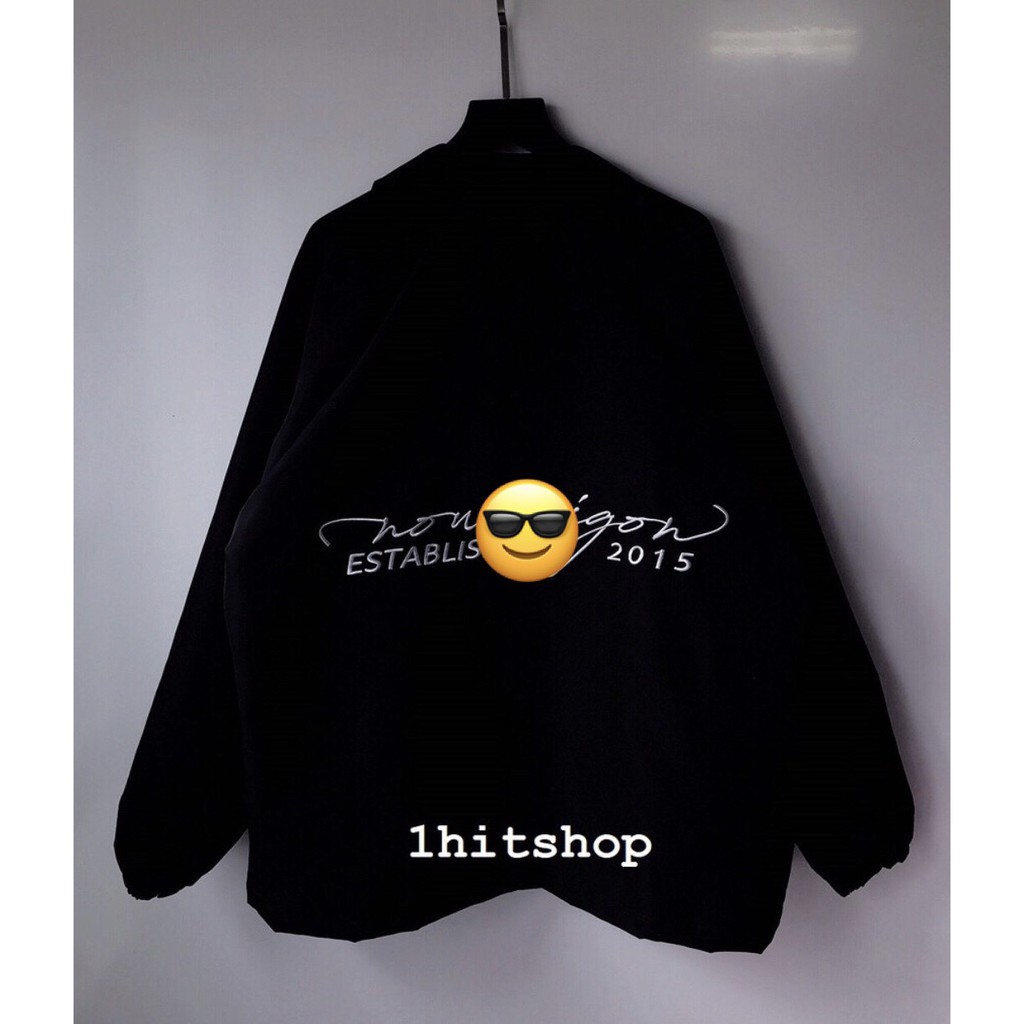 [Mã WASTUP giảm 10% tối đa 30K đơn 99K] Áo Khoác NOW SAI.GON. Ulzzang Unisex 1hitshop | BigBuy360 - bigbuy360.vn