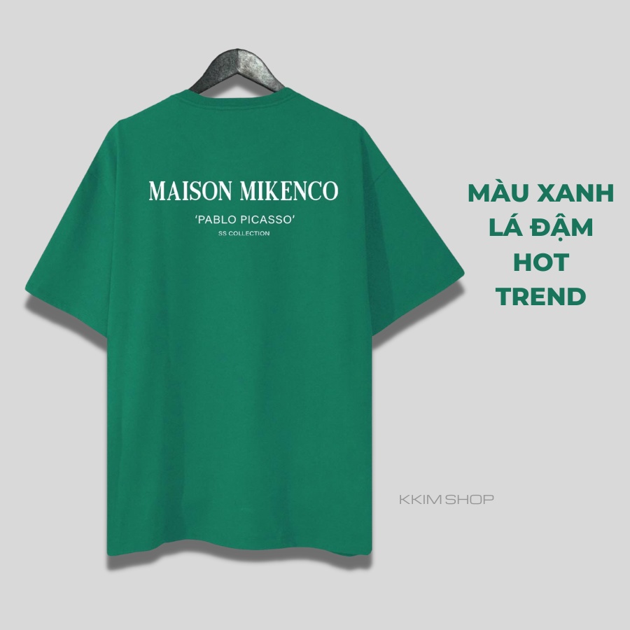 Áo Thun Tay Lỡ MIKENCO PABLO PICASSO, áo phông unisex Form rộng oversize, chất liệu Cotton. KKIM Shop