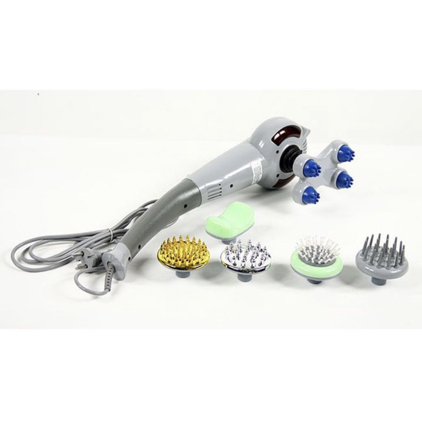 Máy massage cầm tay 7 đầu hồng ngoại King Massager