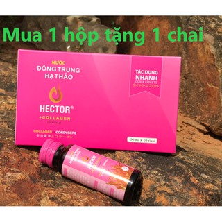 ( CHÍNH HÃNG) Nước Đông Trùng Hạ Thảo Hector Collagen Hector Cordyceps Collagen, trắng da, mờ nám, sạm da