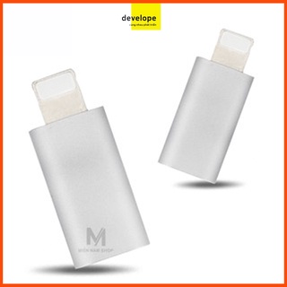 Đầu chuyển đổi chân Micro usb sang chân Iphone MN201 (Bạc)