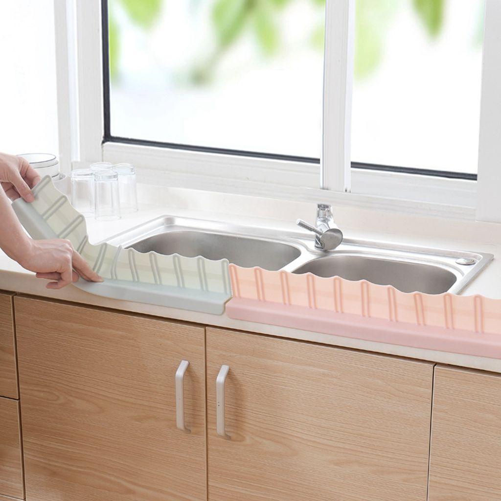 YIYU Tấm Chắn Chống Văng Nước Bằng TPR Tiện Dụng Cho Bồn Rửa Chén