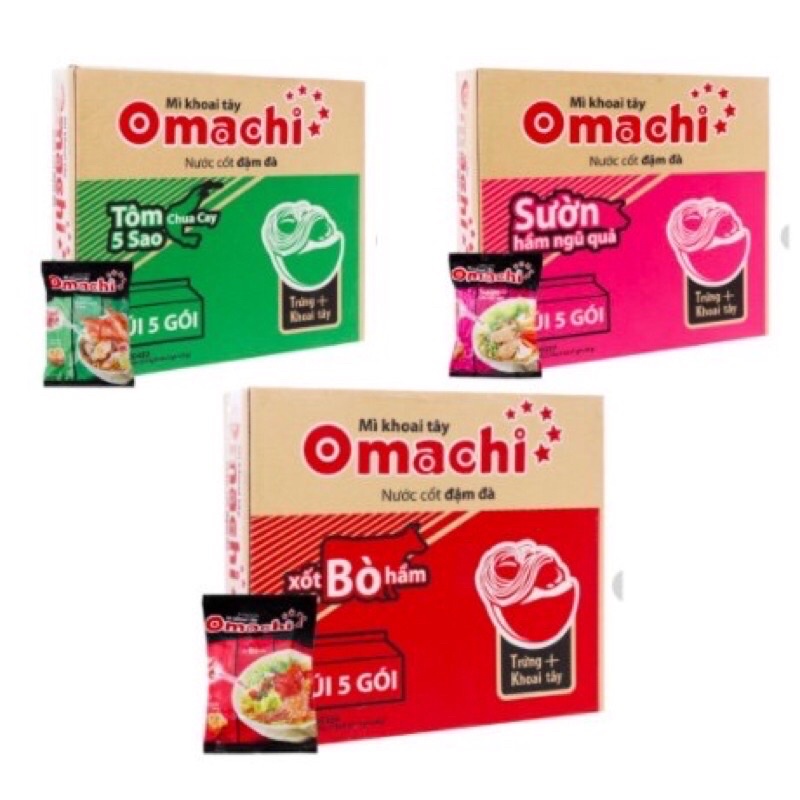 Mỳ Omachi thùng 30 gói giá rẻ nhất ,vị tôm | BigBuy360 - bigbuy360.vn
