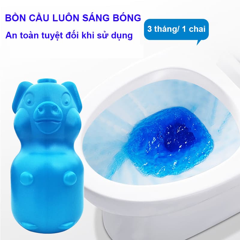 Lọ thả bồn cầu hình con heo