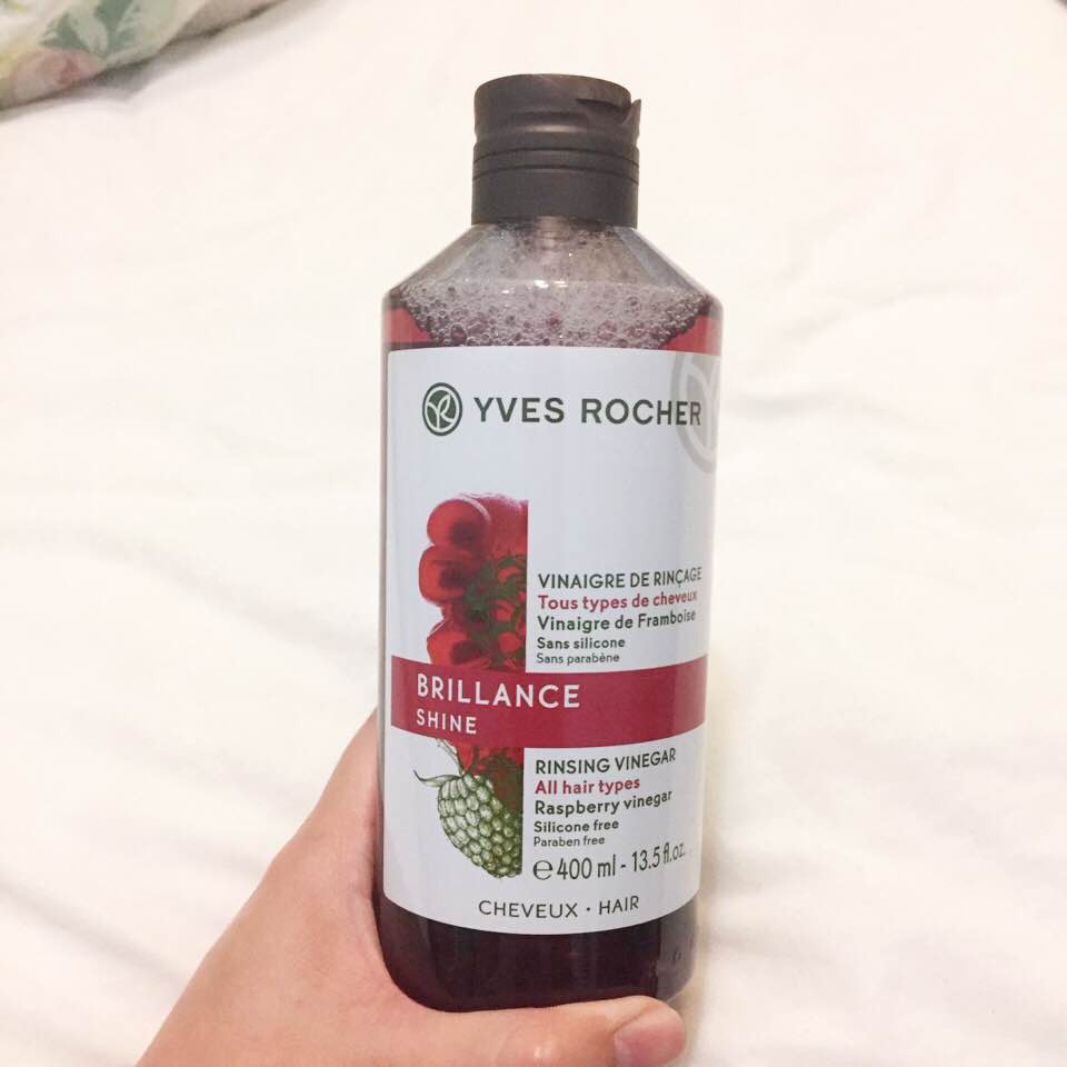 Giấm Xả Tóc Yves Rocher Shine Rinsing Raspberry Vinegar