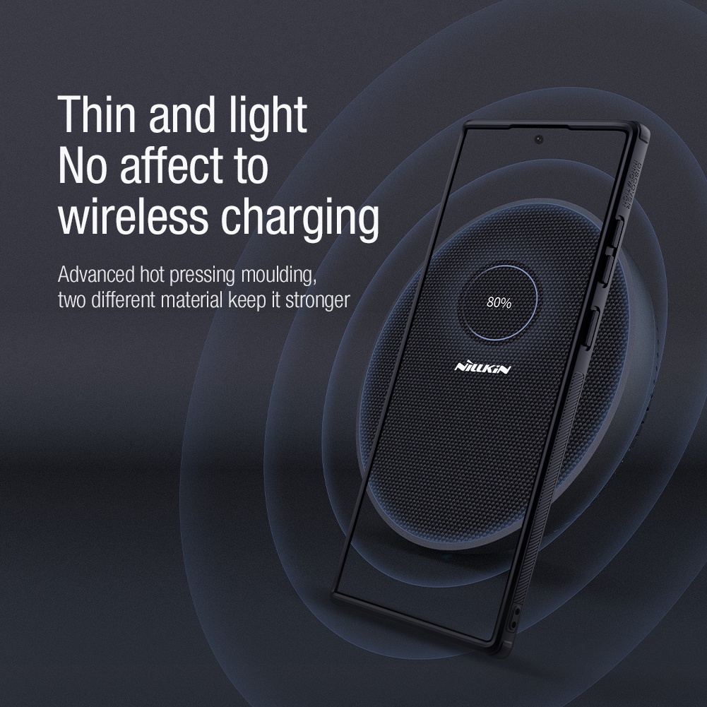 Ốp điện thoại NILLKIN thanh chống trượt chống sốc cho Samsung S22 Ultra
