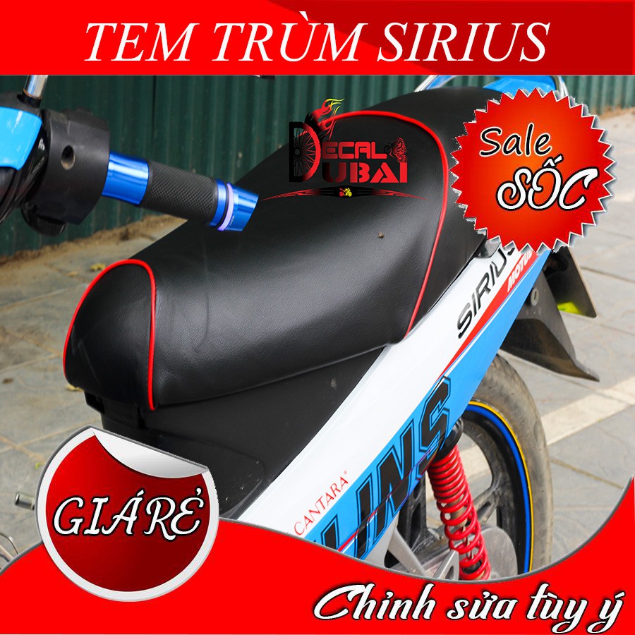 Tem Trùm Sirius OHLINS Xanh Viền Đỏ