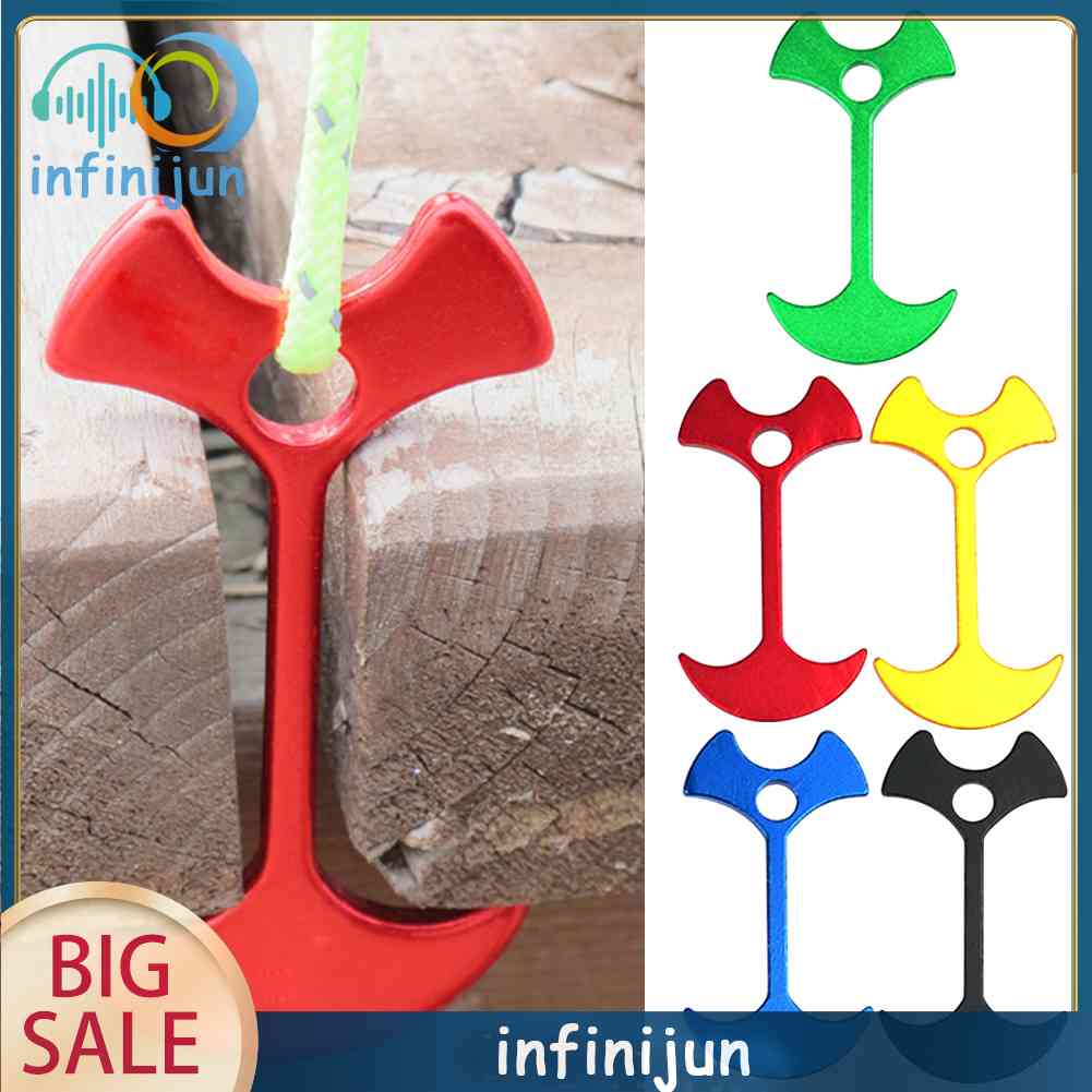 Cọc Cố Định Lều Cắm Trại Hình Mỏ Neo Xương Cá