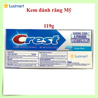 Kem đánh răng Crest Baking Soda Whitening [Hàng Mỹ]