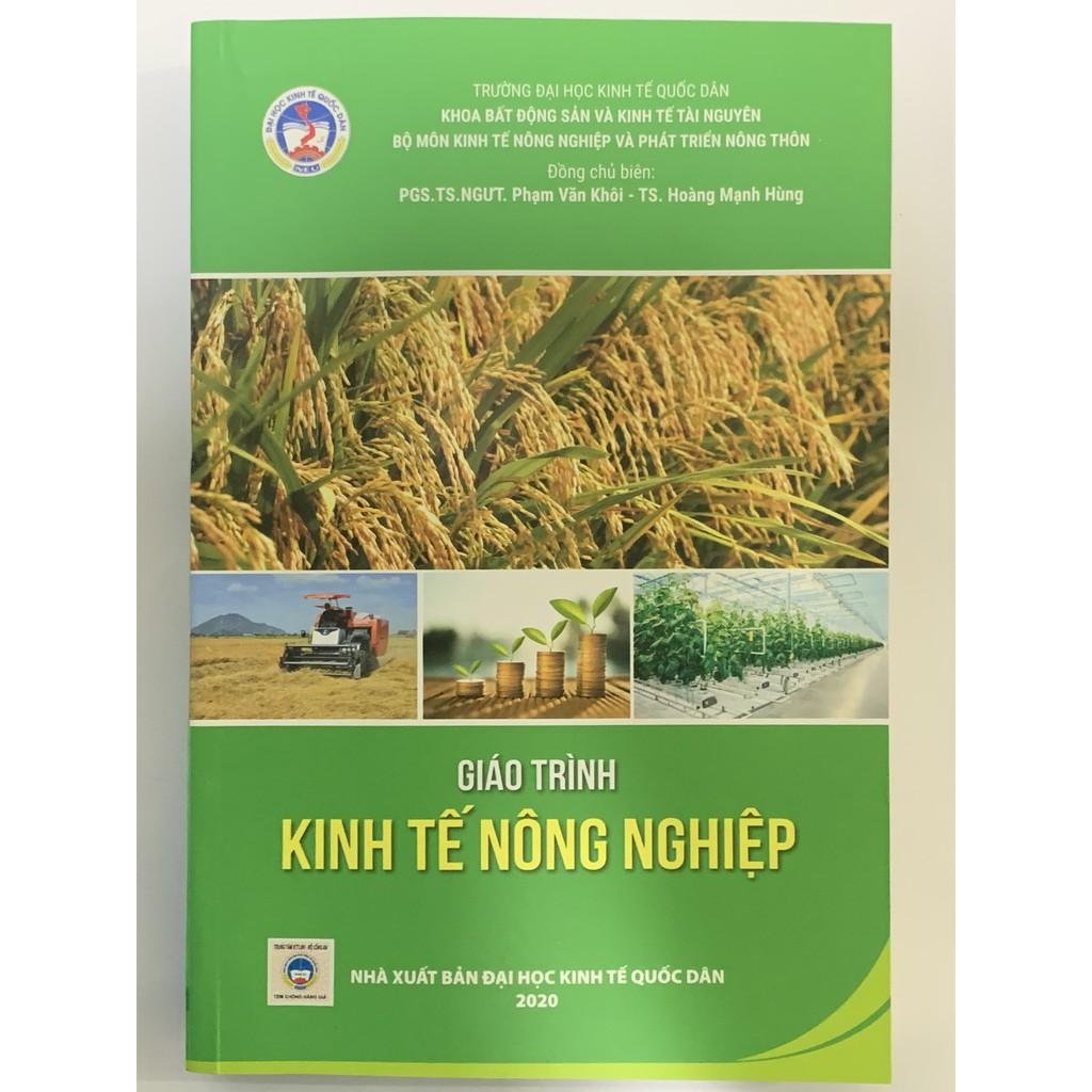 Sách - Giáo Trình Kinh Tế Nông Nghiệp - Phạm Văn Khôi