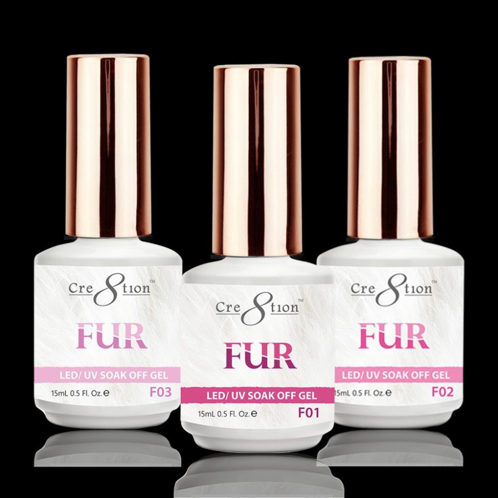 Gel Fur Cre8tion hàng Mỹ màu từ F17-F24